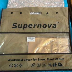 All seasons windshield cover.